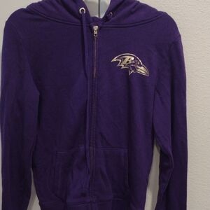 NFL Branded Ravens Victoria's Secret Purple Hoodie